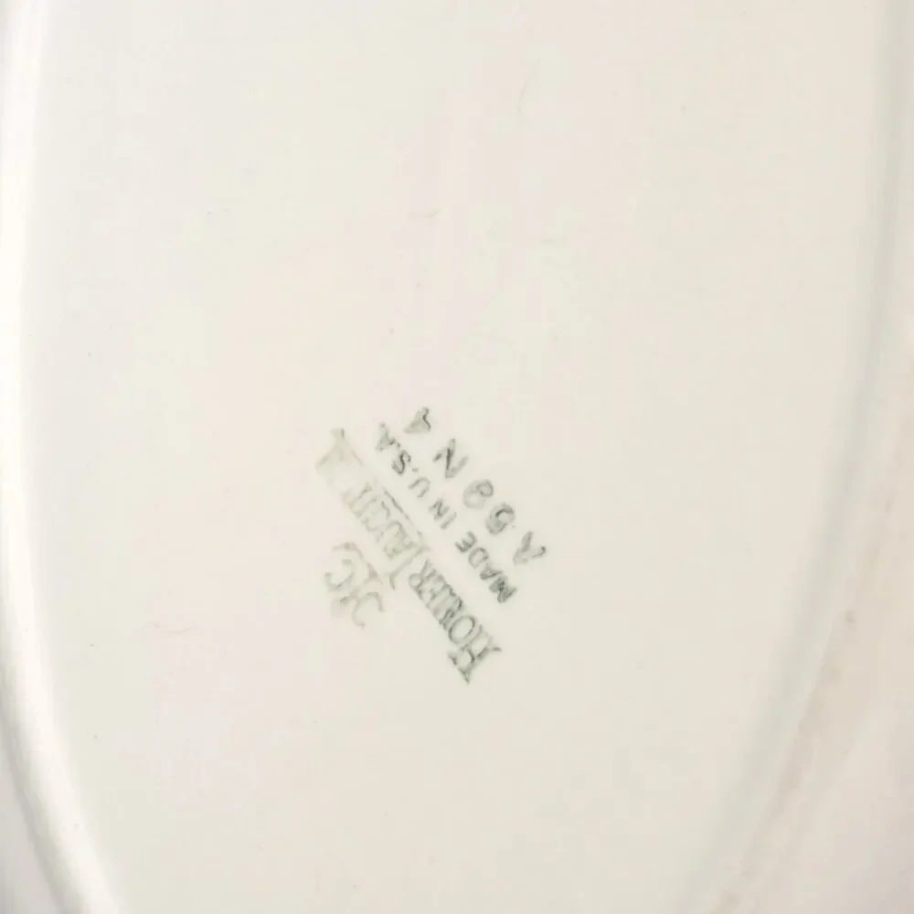 Vintage Homer Laughlin Made in USA A58N4 1958 Small Platter 9 x 6.25 inch